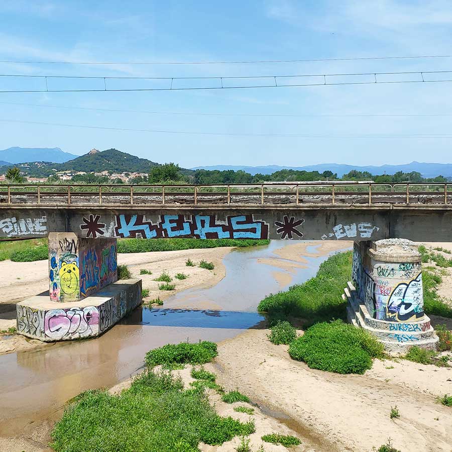 Estudio del estado de corrosión de un puente en Blanes por Ag corrosión